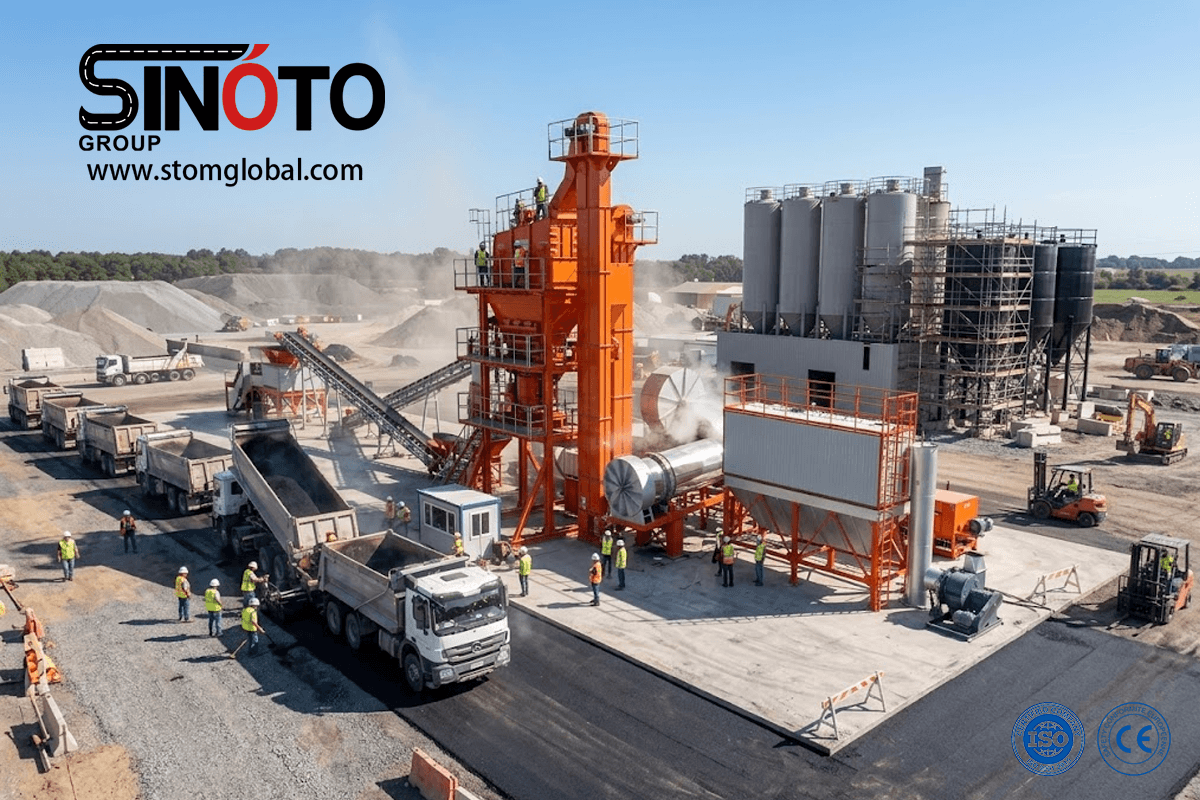 Stationary Asphalt Mixing Plant