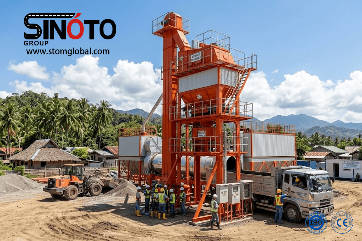 Stationary Asphalt Mixing Plant