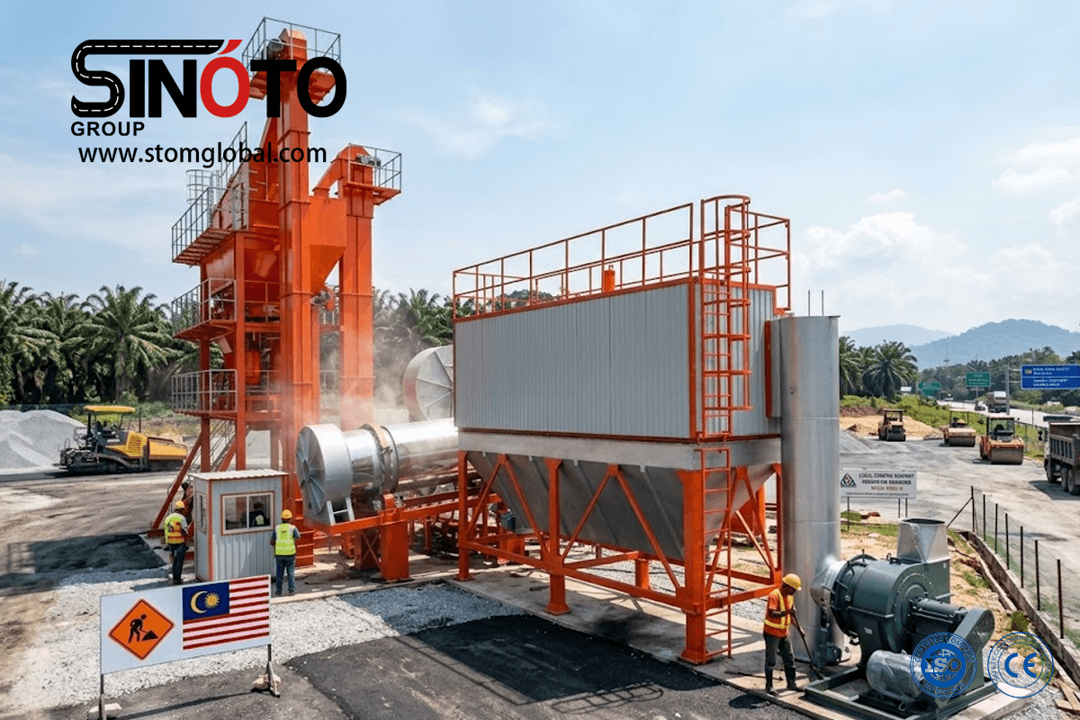 Stationary Asphalt Mixing Plant