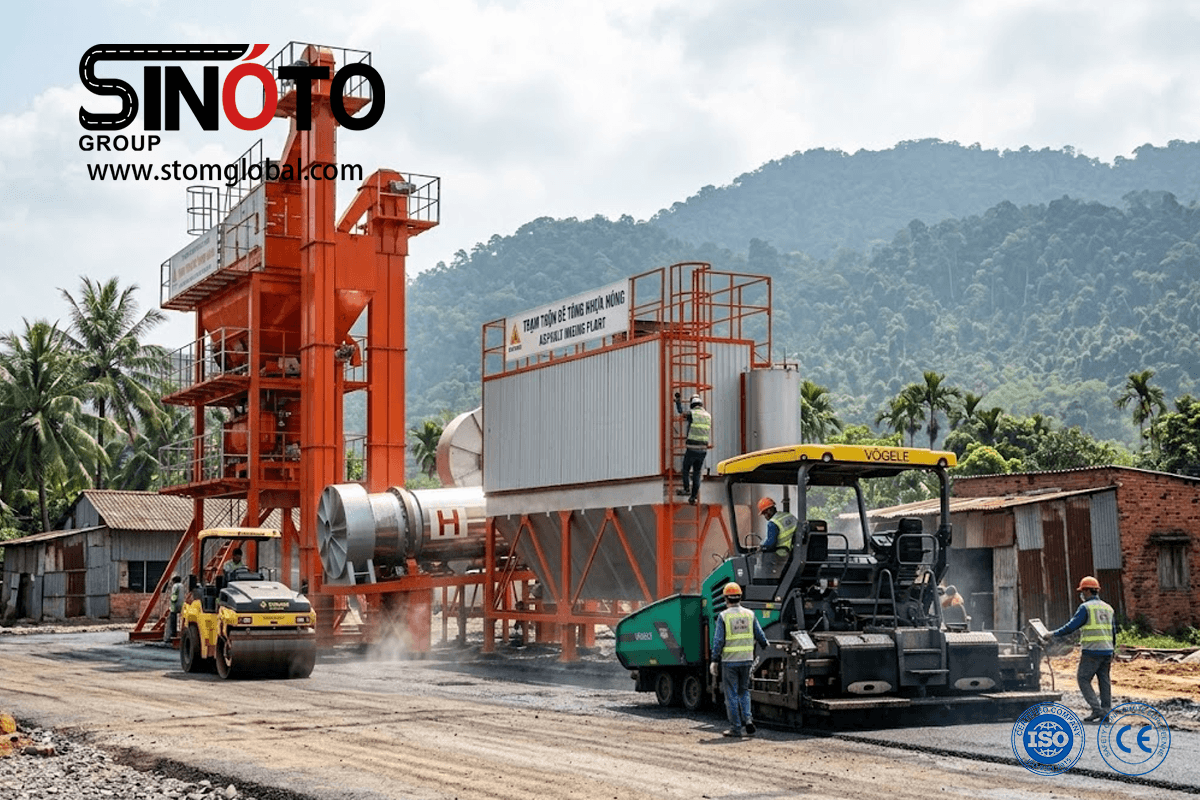 Stationary Asphalt Mixing Plant