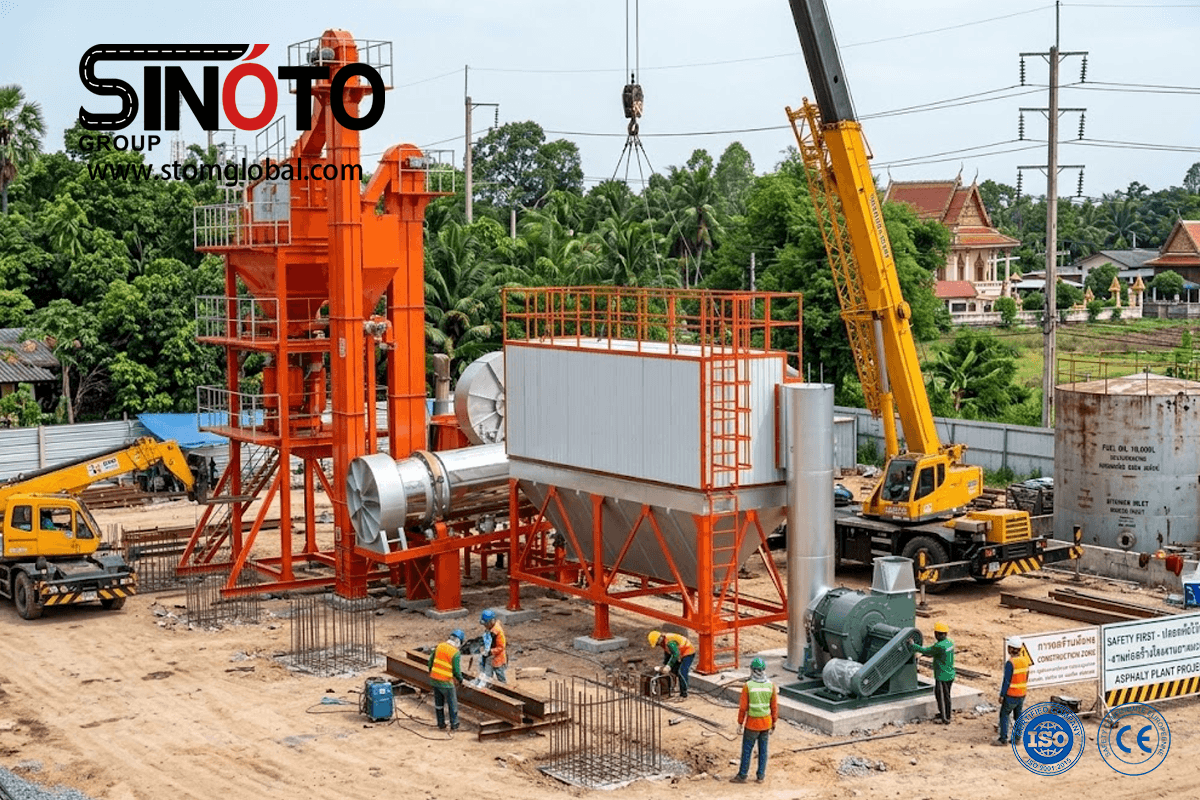 Stationary Asphalt Mixing Plant