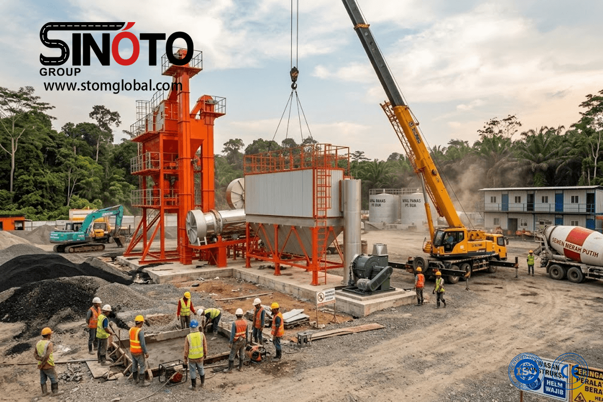 Stationary Asphalt Mixing Plant