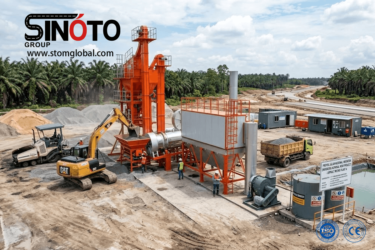 Stationary Asphalt Mixing Plant
