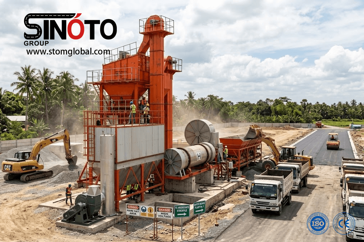 Stationary Asphalt Mixing Plant