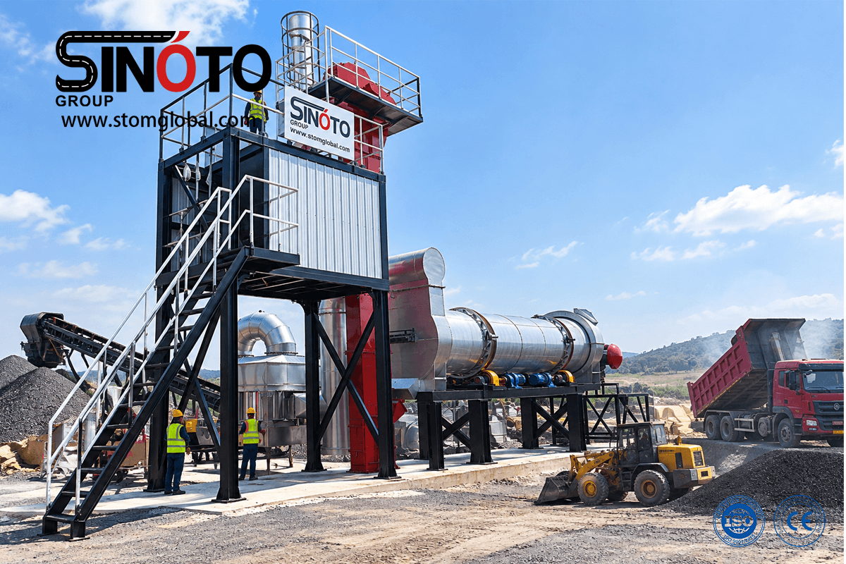 asphalt bitching plant