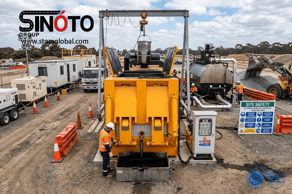 Barrels Bitumen Melting Machine