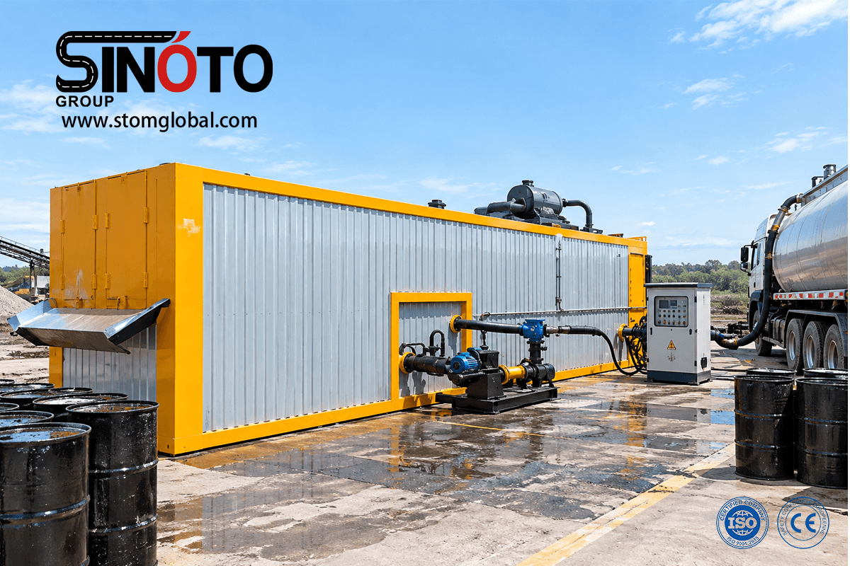 bitumen melting machine