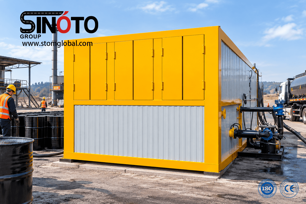 bitumen melting machine