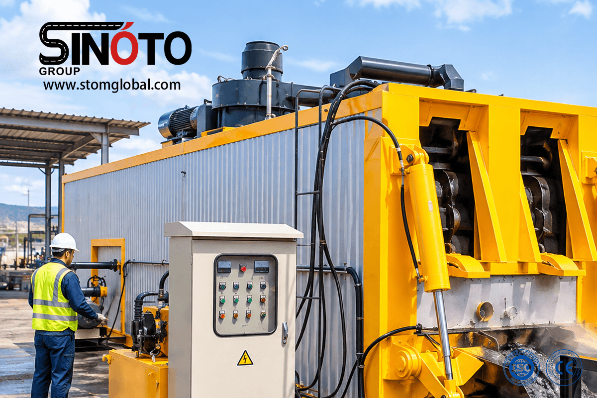 bitumen melting machine