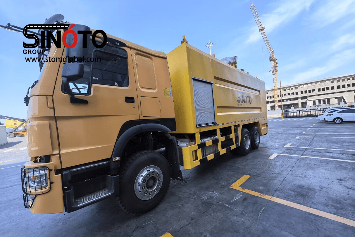cement spreader machine