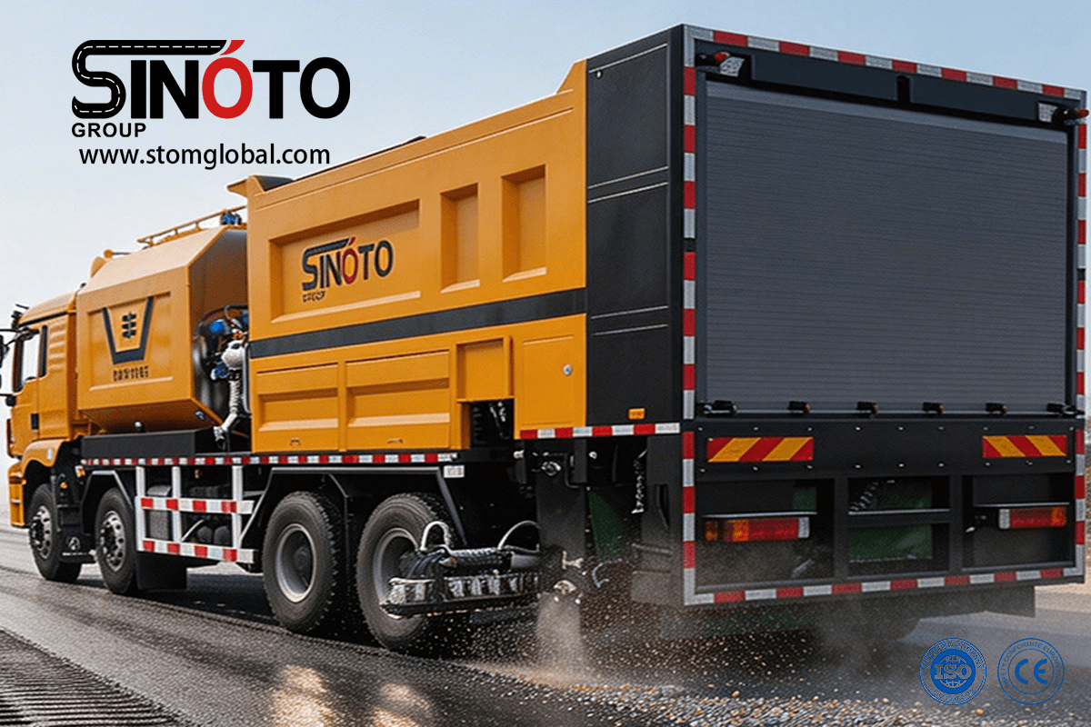 Asphalt Synchronous Chip Sealer