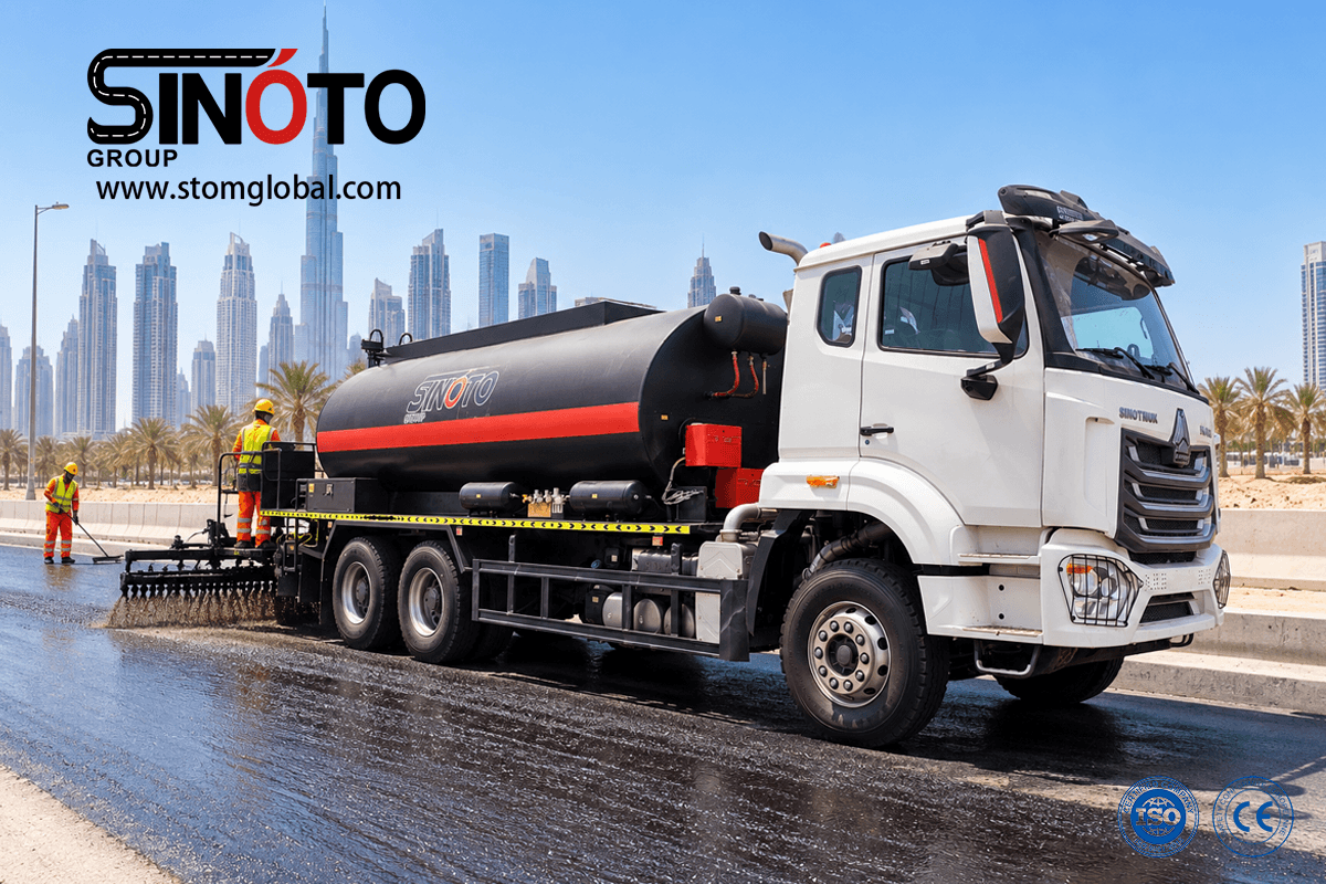 Bitumen Distributor truck