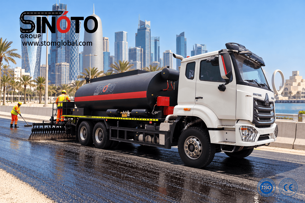 Bitumen Distributor truck
