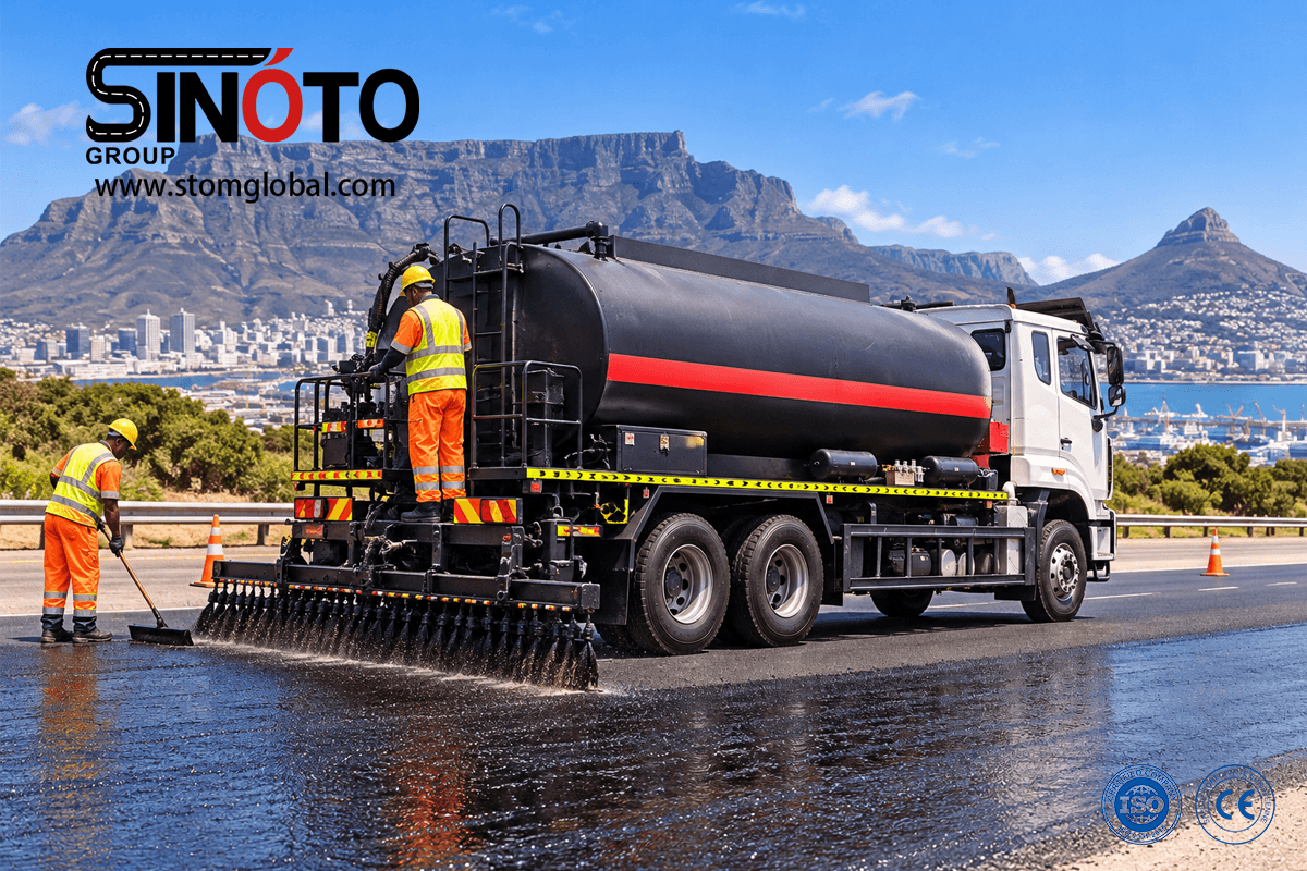 Bitumen Distributor truck