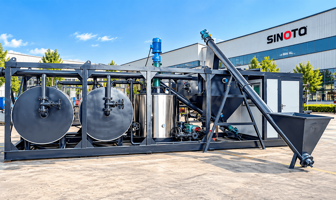 Crumb Rubber Modified Bitumen Plant