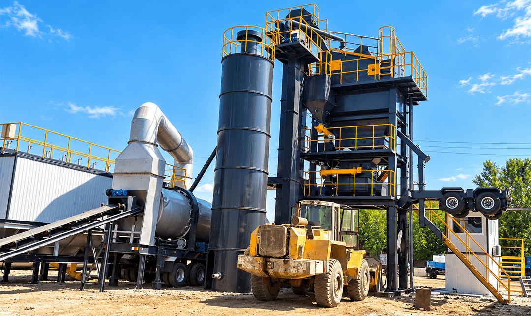 Mobile Asphalt Mixing Plant