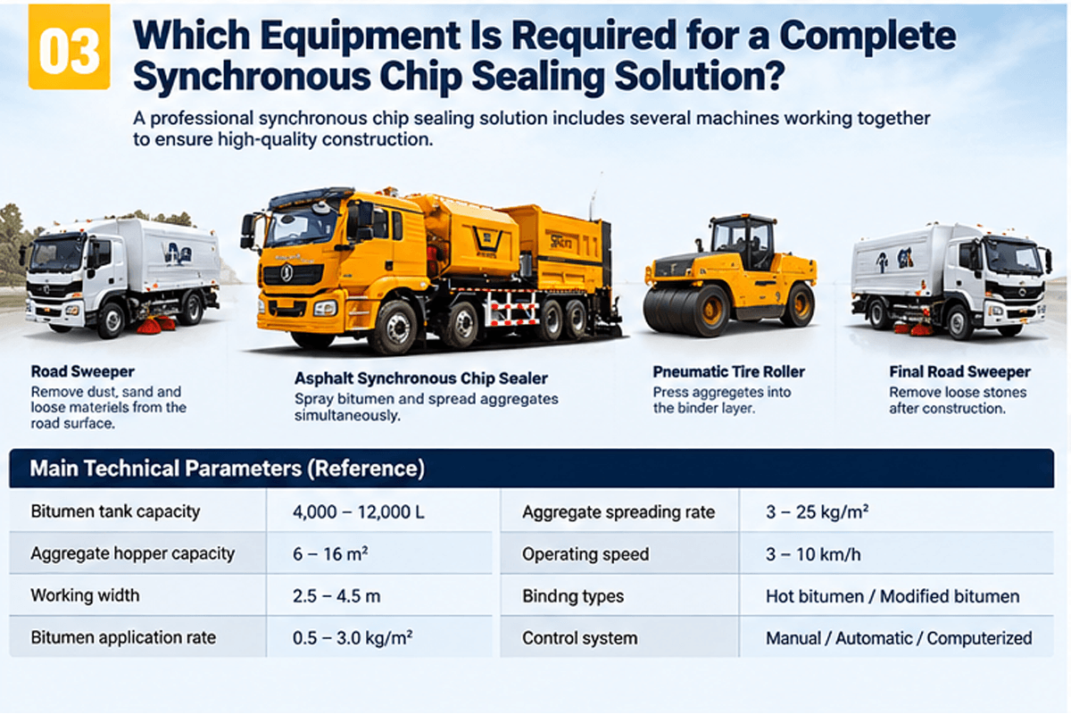 Synchronous Chip Sealing Equipment