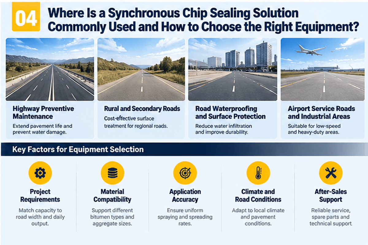 Synchronous Chip Sealing Equipment