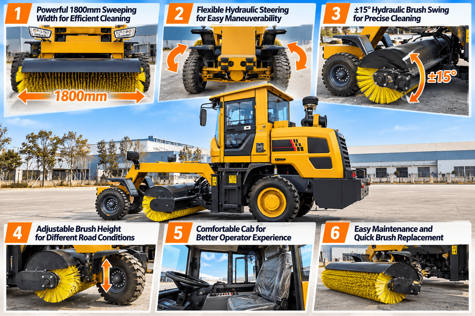 road sweeper