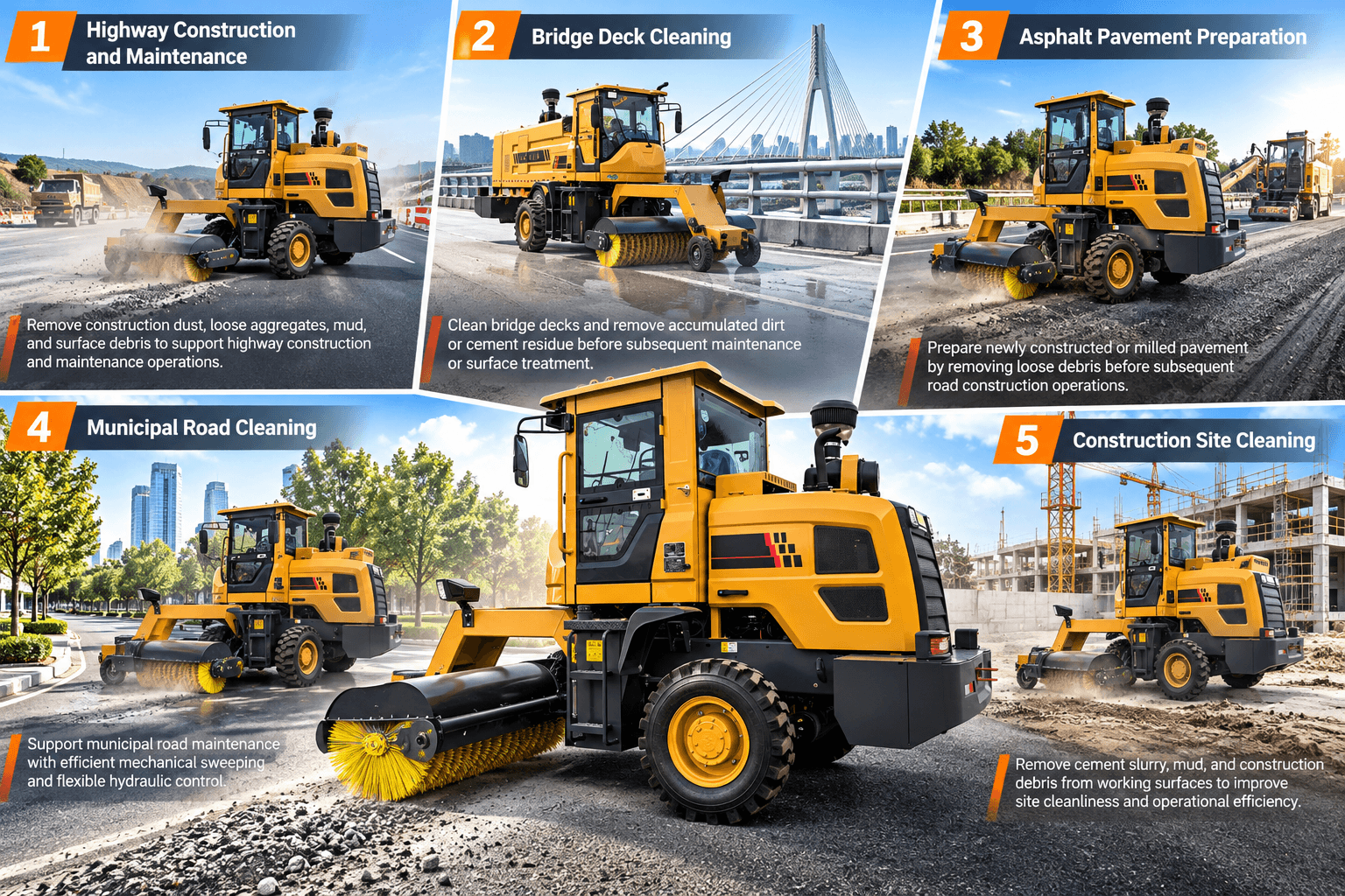 road sweeper