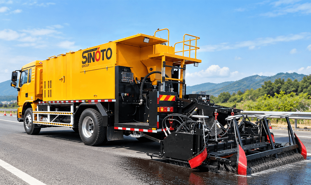 Slurry Seal / Micro Surfacing Paver
