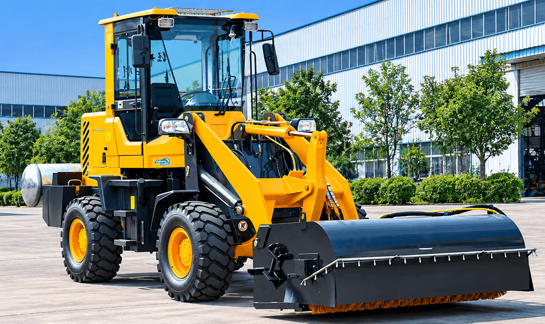 Wheel Loader Type Sweeper